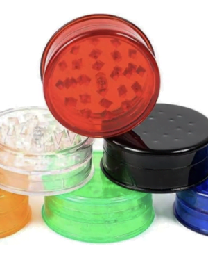 Plastic 2-piece grinder