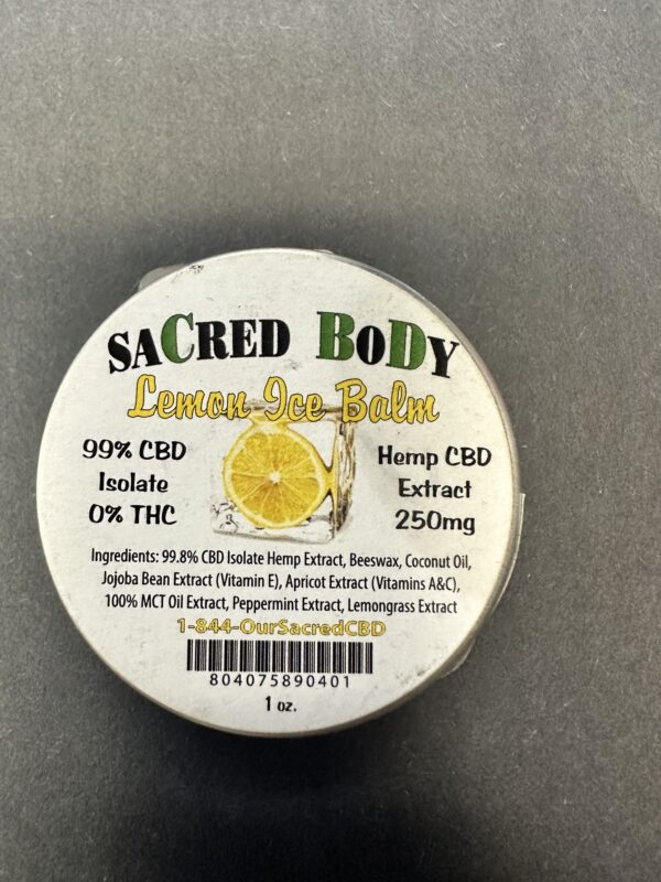 Sacred Body CBD Balm 250mg