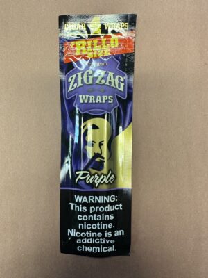 Zig Zag Bigga Rillo Purple 4pk