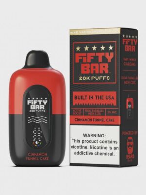 Fifty Bar 20k Cinnamon Funnel Cake