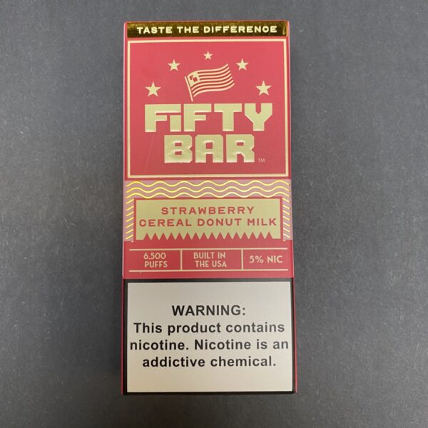 Fifty Bar Strawberry Cereal Donut Milk