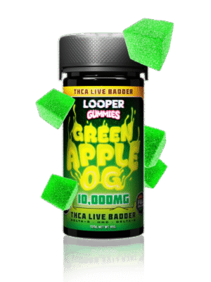 Looper Gummies Green Apple OG 10,000mg