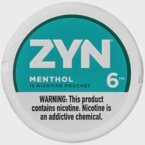 ZYN menthol 6mg