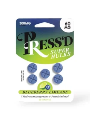 Press'd Super Hulks Blueberry Limeade 5pk