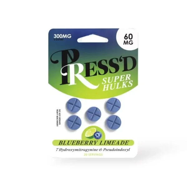 Press'd Super Hulks Blueberry Limeade 5pk