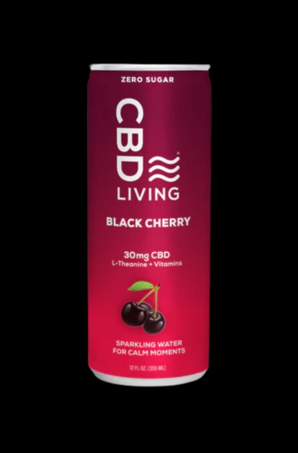 CBD Living Drink Black Cherry