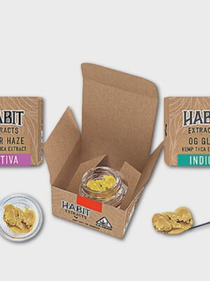 Habit Extracts Hemp THCa Hash 1g