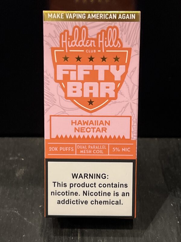 Fifty Bar x Hidden Hills 20K Hawaiian Nectar