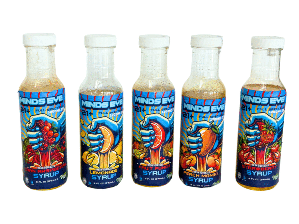 Minds Eye D9 Syrup 1200mg - Strawberry