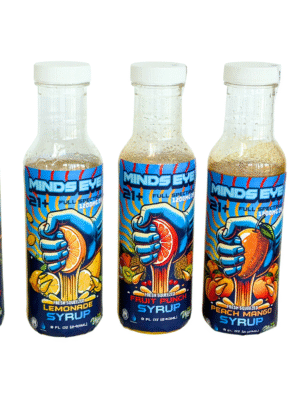 Minds Eye D9 Syrup 1200mg - Peach Mango