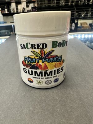 Sacred Body CBD Gummies 500mg