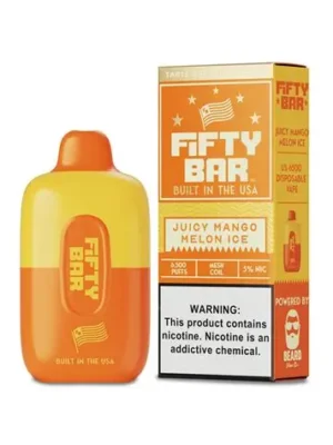 Fifty Bar Juicy Mango Melon Ice
