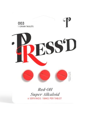 Press'd Red-OH Super Alkaloid 3pck