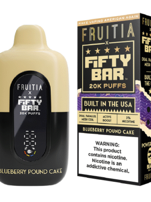 Fifty Bars x Fruitia 20K - Blueberry Pound Cake