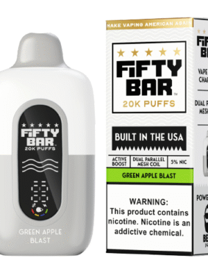 Fifty Bar 20K Green Apple Blast