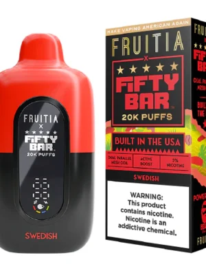 Fifty Bars x Fruitia 20K - Swedish Fish