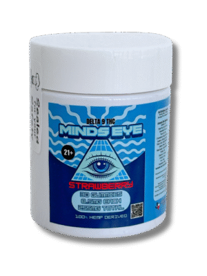 Minds Eye 8.5mg D9 Gummies 30ct - Strawberry