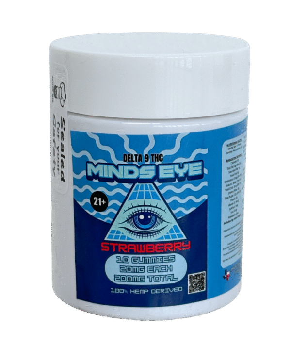Minds Eye 20mg D9 Gummies 10ct - Green Apple