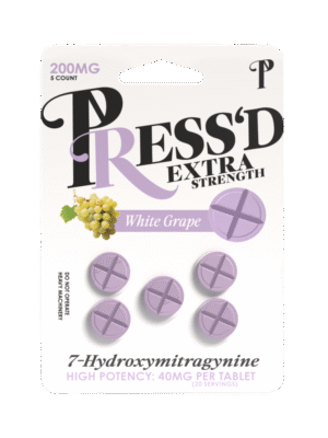 Press'd Extra Strength 200mg White Grape