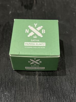 NYB 2.5G THCA Concentrate