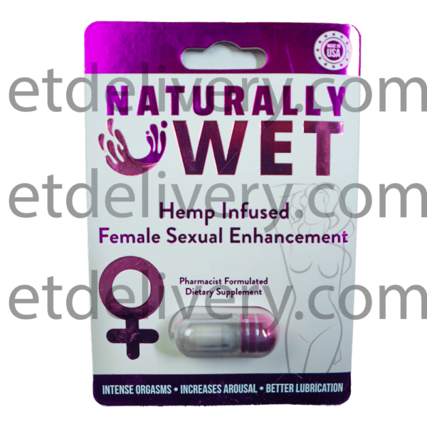Naturally Wet- Hemp Infused Female Sexual Enhancement