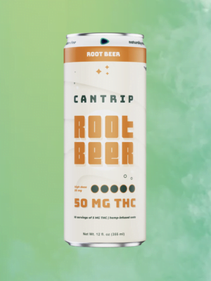 Cantrip Root Beer Hemp Soda