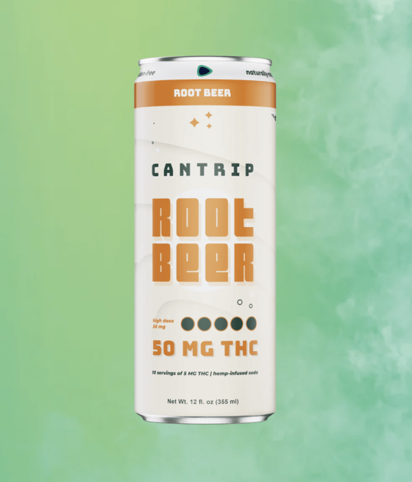 Cantrip Root Beer Hemp Soda