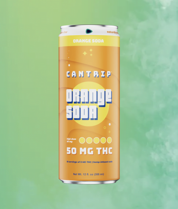 Cantrip Orange Hemp Soda