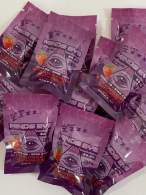 MINDS EYE Sleep gummies Valerian + CBN = sleep