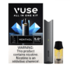 VUSE All in One Kit Pods USB Charger Smoke Vape Delivery