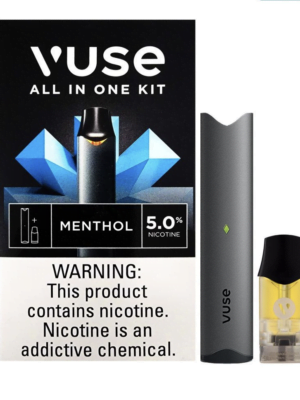 VUSE All in One Kit Pods USB Charger Smoke Vape Delivery