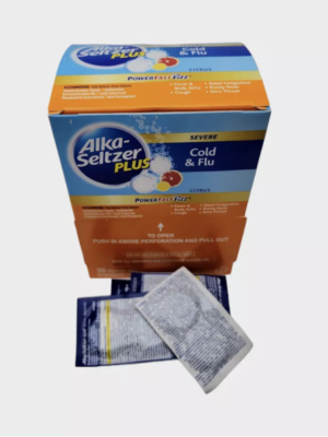 Cold flu tablets