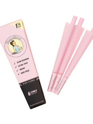 Blazy Susan Pink 1 1/4 Cones 6pk