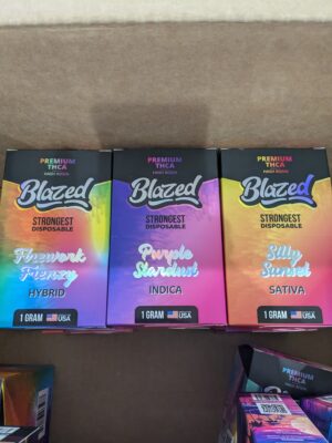 Binoid x Blazed Hash Rosin 1g Dispo