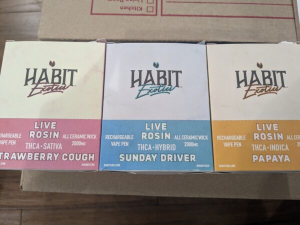 Habit Exotics 2g THCa Dispo