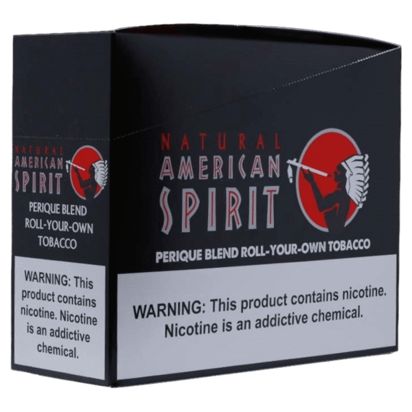 American Spirit Black Pouch