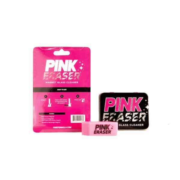 Pink Eraser Magnet Glas Cleaner