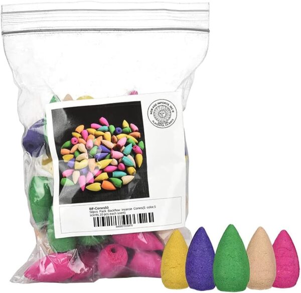 Backflow Incense Cones 50pk