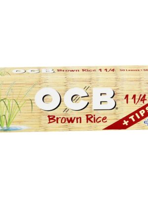 OCB 1/14 Brown Rice Papers w/Tips