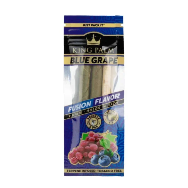 King Palm Mini Blue Grape 2pk