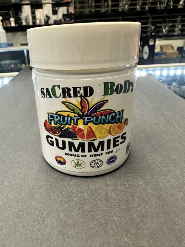 Sacred Body CBD Gummies 500mg