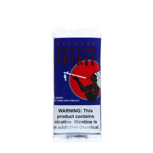American Spirit Dark Blue Pouch