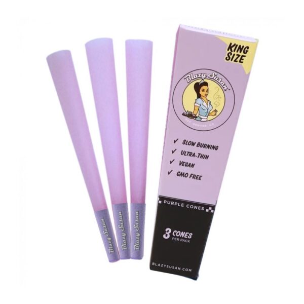 Blazy Susan Purple King Cones 3pk