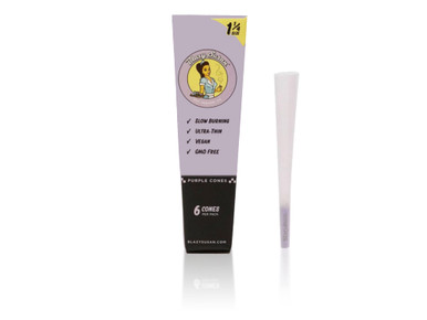 Blazy Susan Purple 1 1/4 Cones 6ct