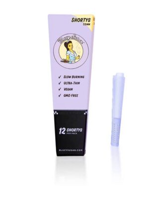 Blazy Susan Shortys Purple 12pk Cones