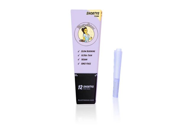 Blazy Susan Shortys Purple 12pk Cones