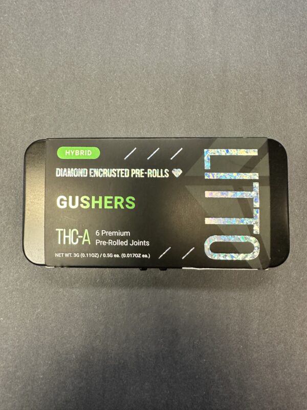 Litto Diamond Encrusted Pre Rolls 6pck Gushers