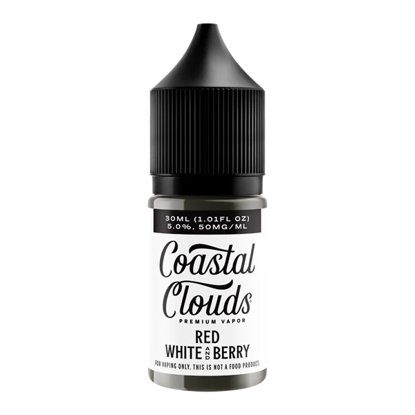 Coastal Clouds Red White Berry 50mg