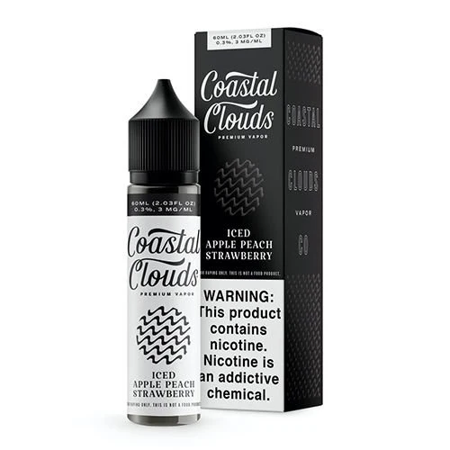 Coastal Clouds Eliq Iced Apple Peach Strawberry 6mg