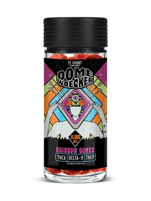 Dome Wrecker Rainbow Domes 11,000 MG Gummies